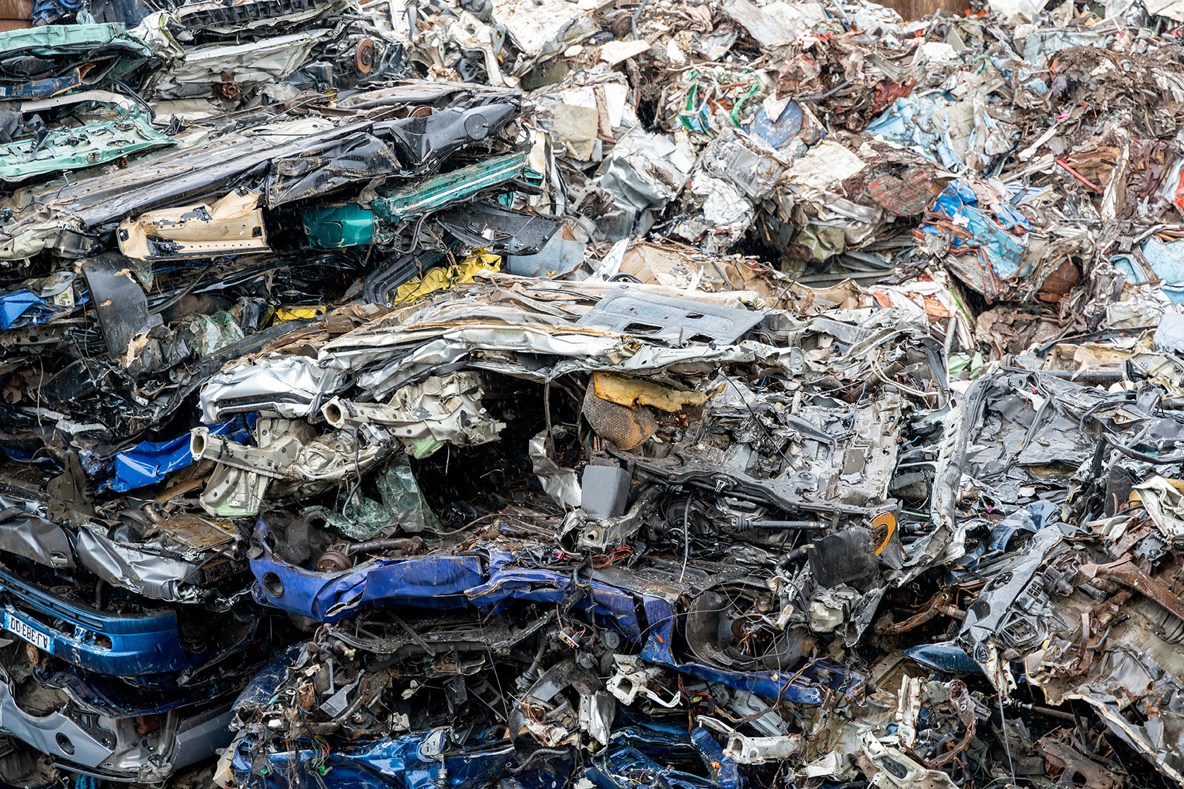 Recyclagecentrum van afgedankte voertuigen in België